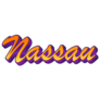 Nassau Bahamas Gradient Sticker