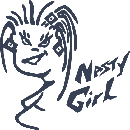 Nasty Girl Sticker