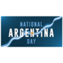 National Argentina Day Celebration Sticker