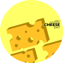 National Cheese Day June 4 Sticker