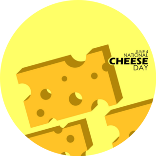 National Cheese Day June 4 Sticker