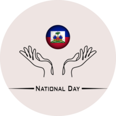 National Day Belize Sticker