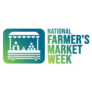 National Farmers Market Week Sticker