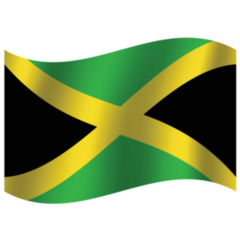 National Flag Of Jamaica Sticker