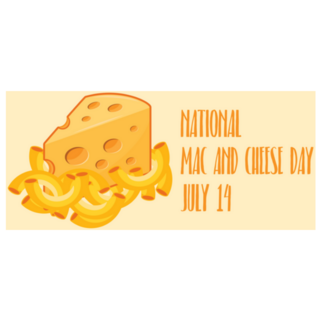 National Mac And Cheese Day Pasta Sticker