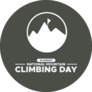 National Mountain Climbing Day Brown Sticker