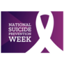 National Suicide Prevention Week Gradient Sticker