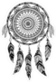 Native American Dream Catcher Sticker