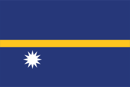 Nauru Flag Sticker