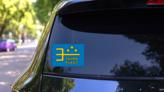 Navy 3Rd Fleet Sticker on a Rear Car Window (New) example