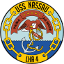 Navy Amphibious Assault Ship Lha 4 Uss Nassau Sticker