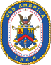 Navy Amphibious Assault Ship Lha 6 Uss America Sticker