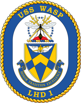 Navy Amphibious Assault Ship Lhd 1 Uss Wasp Sticker