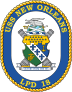 Navy Amphibious Transport Dock Lpd 18 Uss New Orleans Sticker