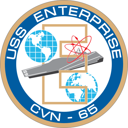 Navy Carrier Ship Cvn 65 Uss Enterprise Sticker