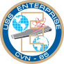 Navy Carrier Ship Cvn 65 Uss Enterprise Sticker