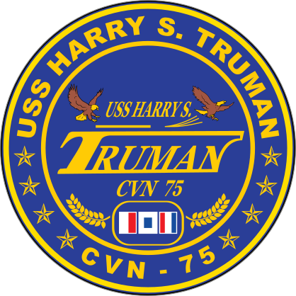 Navy Carrier Ship Cvn 75 Uss Harry S. Truman Sticker