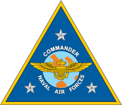Navy Commander Naval Air Forces Emblem  Sticker