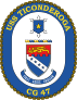 Navy Cruiser Ship Cg 47 Uss Ticonderoga Sticker