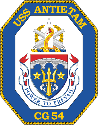 Navy Cruiser Ship Cg 54 Uss Antietam Sticker