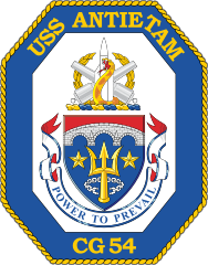 Navy Cruiser Ship Cg 54 Uss Antietam Sticker