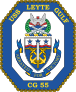Navy Cruiser Ship Cg 55 Uss Leyte Gulf Sticker