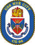 Navy Cruiser Ship Cg 66 Uss Hue City Sticker