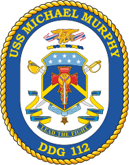 Navy Destroyer Ship Ddg 112 Uss Michael Murphy Sticker