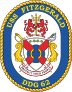 Navy Destroyer Ship Ddg 62 Uss Fitzgerald Sticker