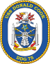 Navy Destroyer Ship Ddg 75 Uss Donald Cook Sticker
