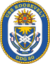Navy Destroyer Ship Ddg 80 Uss Roosevelt Sticker