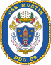 Navy Destroyer Ship Ddg 89 Uss Mustin Sticker