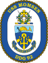 Navy Destroyer Ship Ddg 92 Uss Momsen Sticker