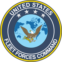 Navy Fleet Forces Command Emblem Sticker