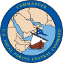 Navy Force Central Command Commander Emblem Sticker