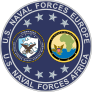 Navy Forces Europe Africa Emblem Sticker