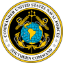 Navy Forces Southern Command Emblem Sticker