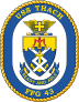 Navy Frigate Ship Ffg 43 Uss Thach Sticker