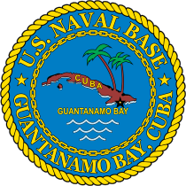 Navy Guantanamo Bay Naval Base Emblem Sticker