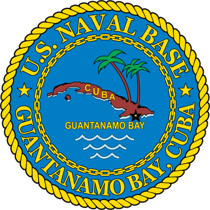 Navy Guantanamo Bay Naval Base Emblem Sticker