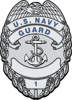Navy Guard Badge Sticker