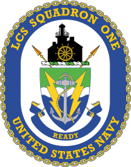 Navy Littoral Combat Ship Lcs Squadron One Sticker