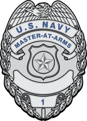 Navy Master-At-Arms Badge Sticker