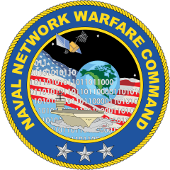 Navy Network Warfare Command Emblem Sticker