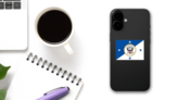 Navy Operations Chief Flag Sticker on a Phone (New) example