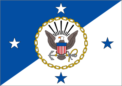 Navy Operations Chief Flag Sticker