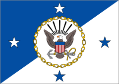 Navy Operations Chief Flag Sticker