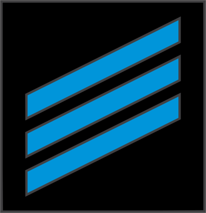 Navy Rank E-3 Airman Sticker