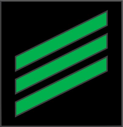 Navy Rank E-3 Constructionman Sticker