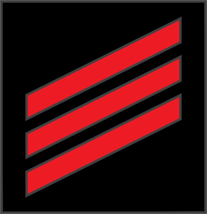 Navy Rank E-3 Fireman Sticker